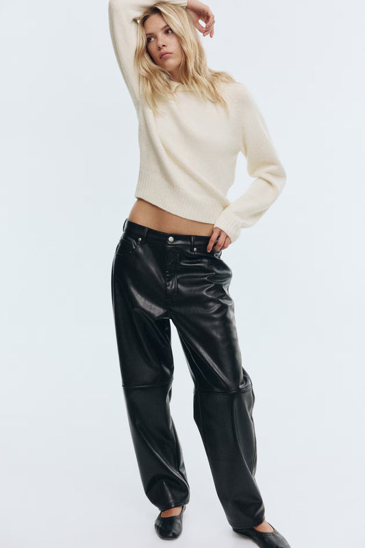 Cozy Collared Knit Sweater