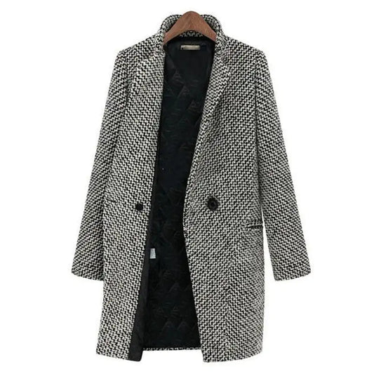 Claudia Elegant Coat for Autumn and Winter