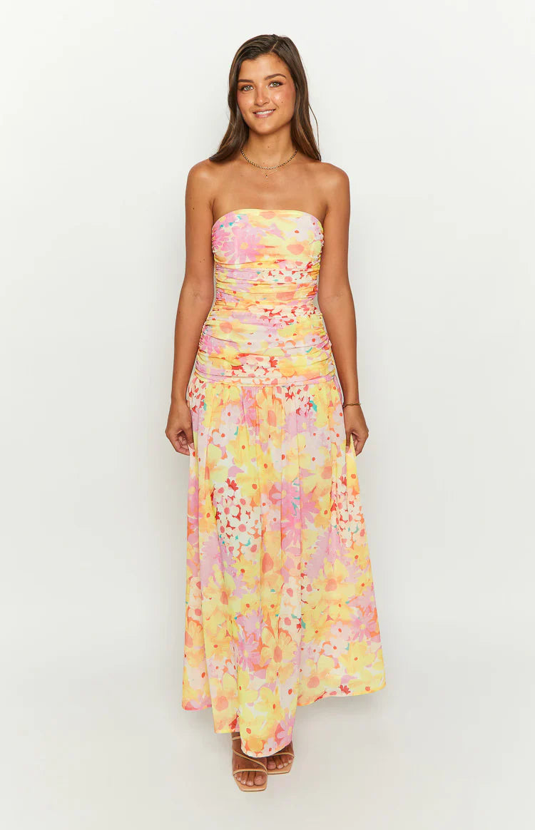 Sinclair Strapless Maxi Dress Elegant, Feminine & Timeless