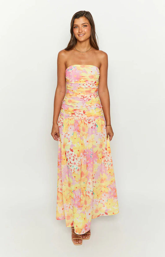 Sinclair Strapless Maxi Dress Elegant, Feminine & Timeless