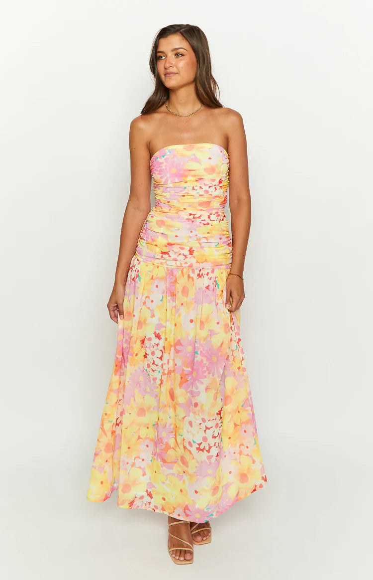 Sinclair Strapless Maxi Dress Elegant, Feminine & Timeless