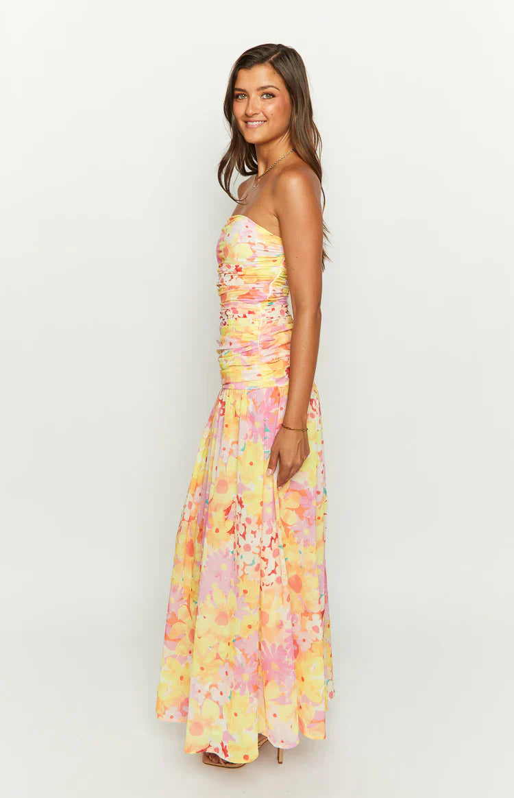 Sinclair Strapless Maxi Dress Elegant, Feminine & Timeless